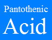 Pantothenic Acid Aspartame Fluoride Structure