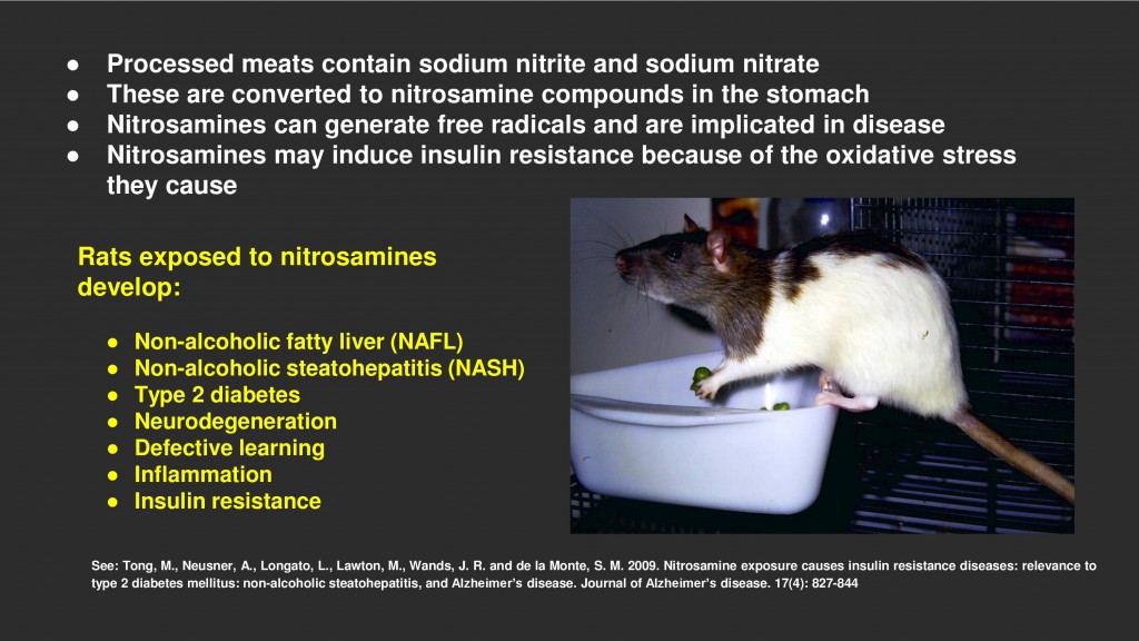 nitrosamines insulin resistance