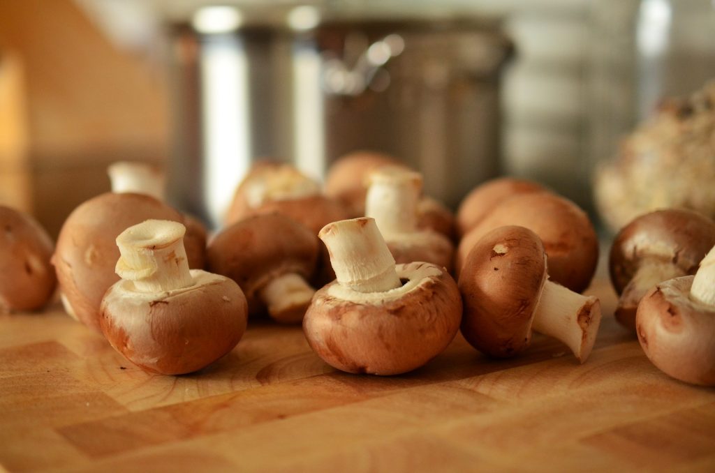 mushrooms vitamin D