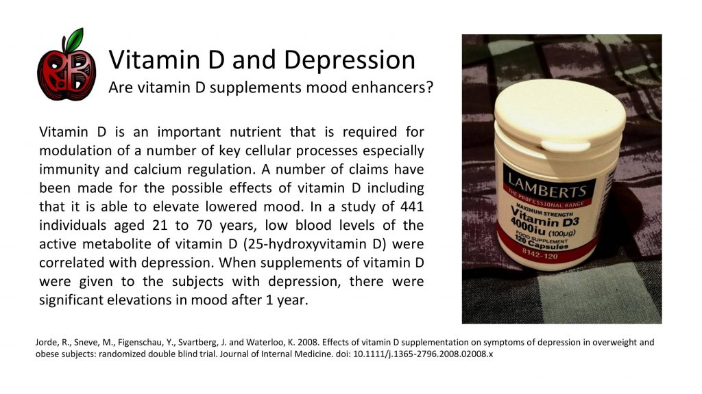 vitamin D and depression